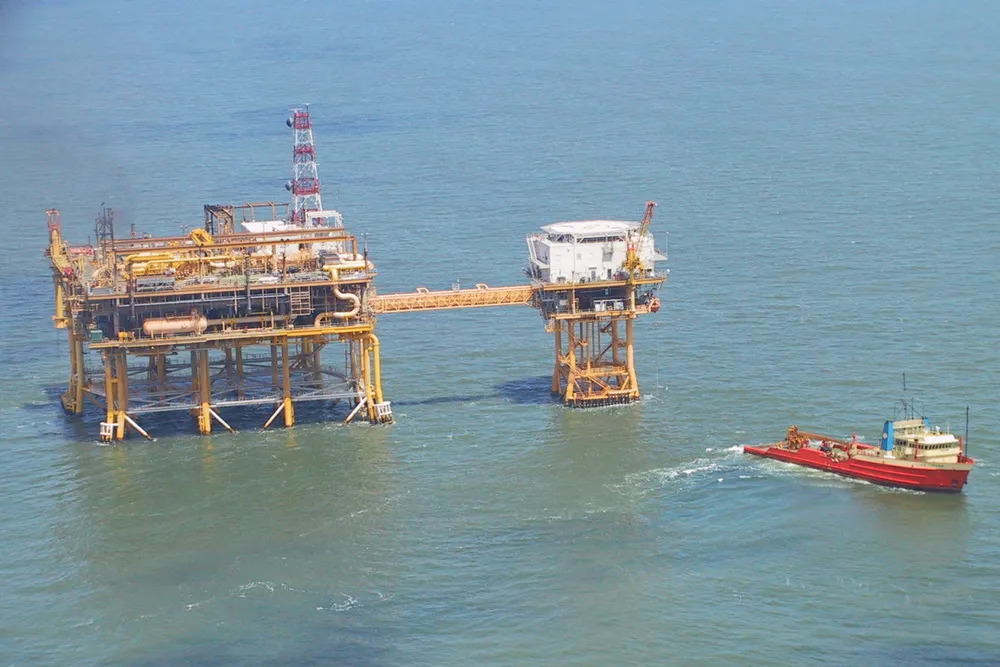 Back online: The LOOP terminal off the Louisiana coast is operational after suffering damage from Hurricane Ida