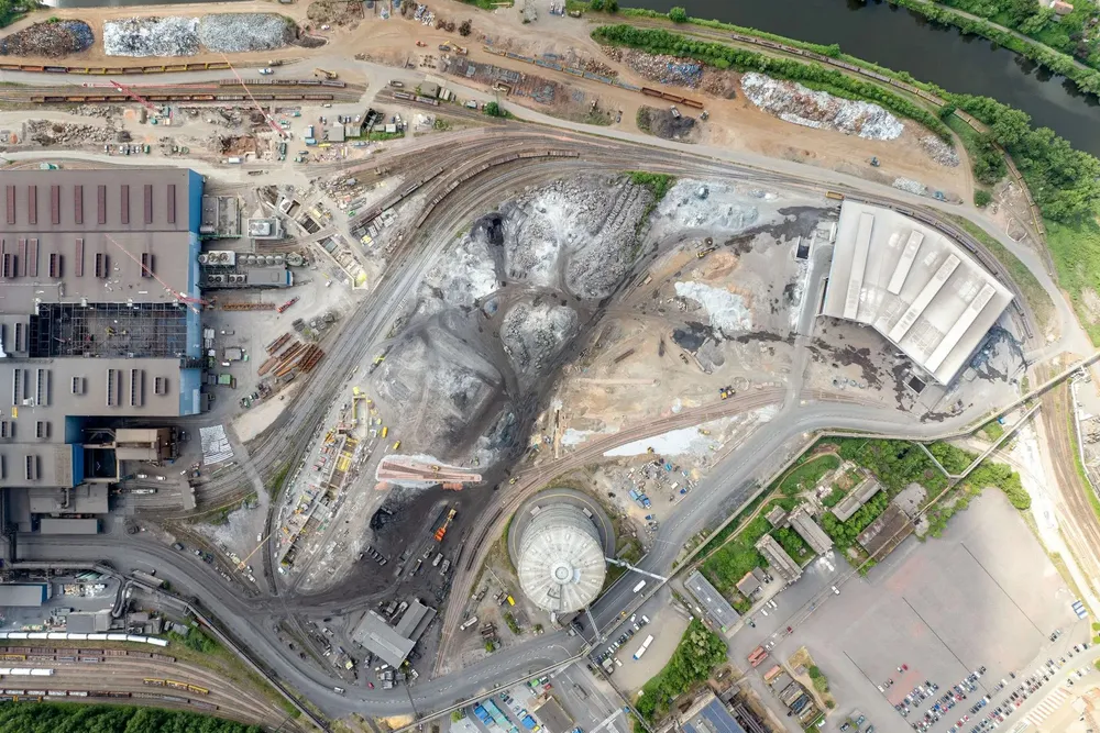 Site construction work has already begun at the Völklingen site for the Power4Steel project.