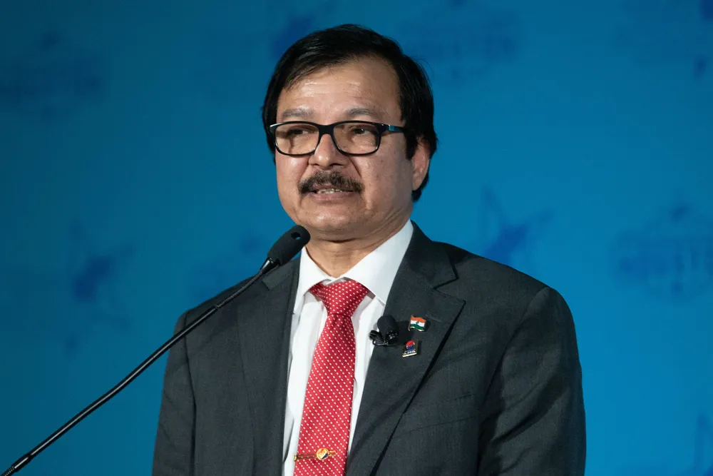 Akshay Kumar Singh, the chief executive of Petronet LNG.