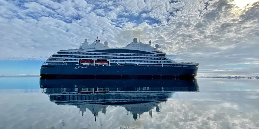 Ponant's Le Commandant Charcot is the world's first hybrid LNG cruiseship.