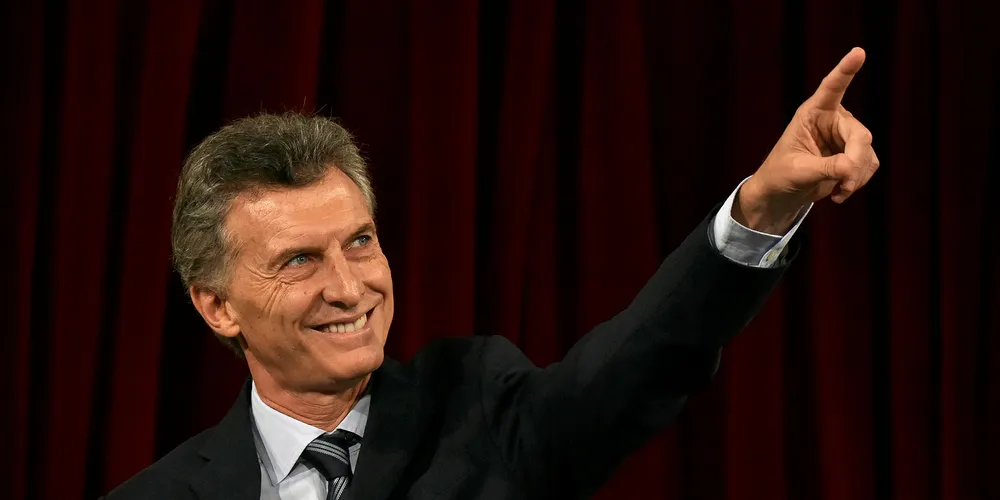 President of Argentina Mauricio Macri.