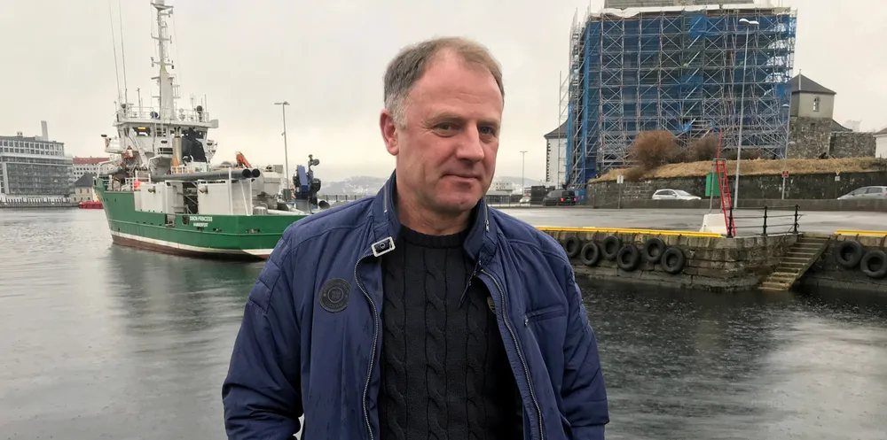 Kristian Sandtorv, reder og styreleder i Pelagisk Forening.
