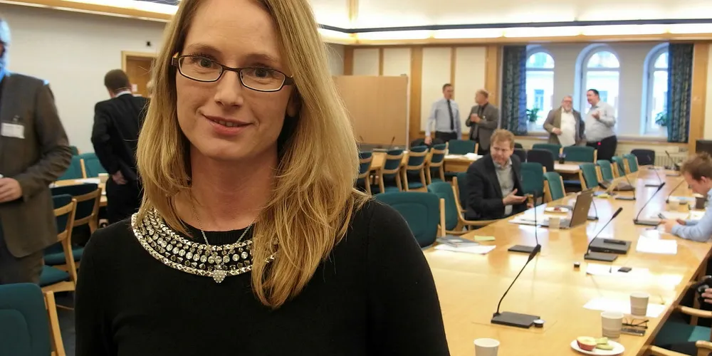 SLUTTER: Kristine Gramstad Wedler, avtroppende kommunikasjonsdirektør i Mowi.