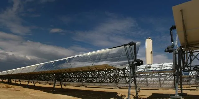 Abengoa parabolic troughs in Spain