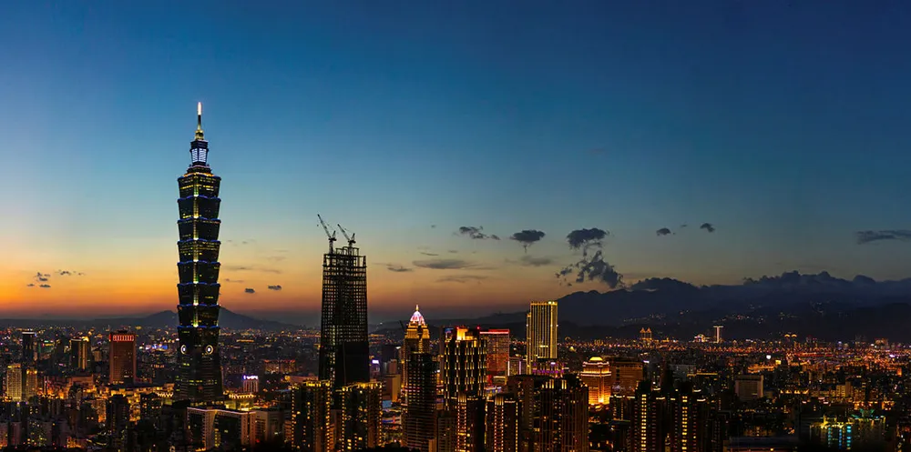 Offshore wind would help power Taiwanese capital Taipei.