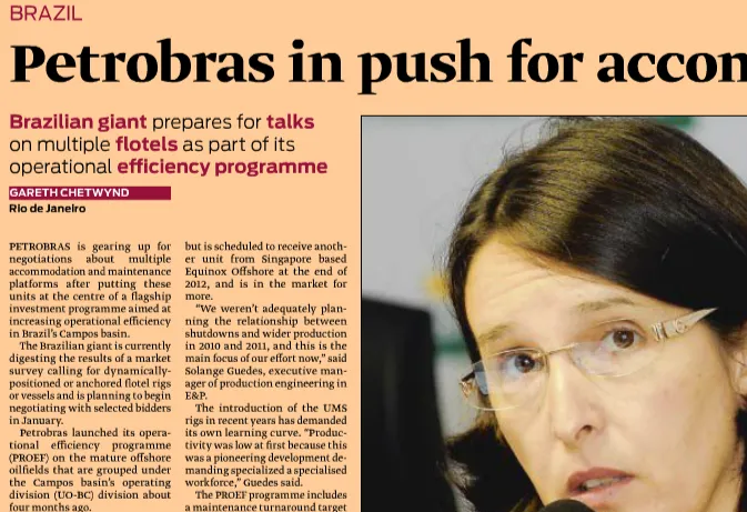 Flotel push: Petrobras exploring options
