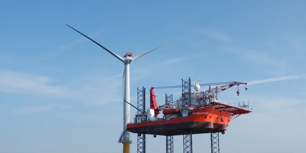 UK's Sheringham Shoal up and running with first wind turbine