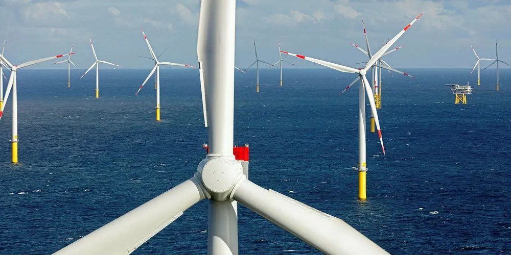 Nearby offshore wind park: Borkum Riffgrund 1