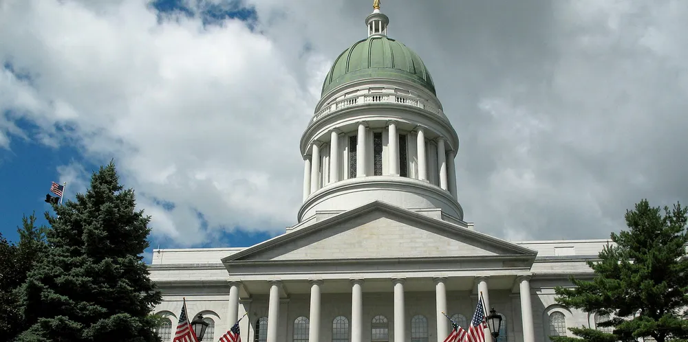 Maine government building.