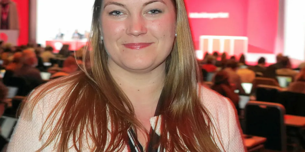 ENDELIG: Cecilie Myrseth som er Arbeiderpartiets fiskeripolitiske talsperson er glad for at Stortinget endelig kan ta fatt i arbeidet med kvotemeldingen.