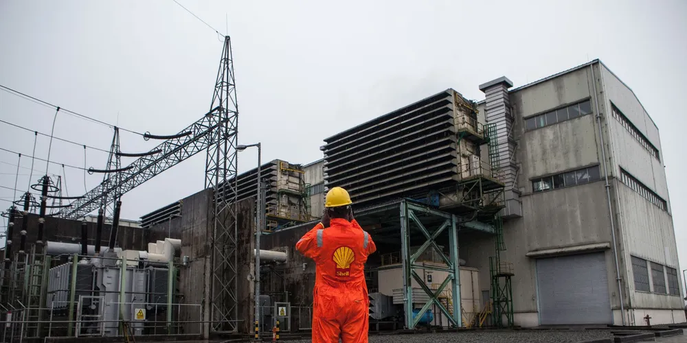 A Shell plant in Nigeria. The oil group wants to deploy more renewables at its facilities