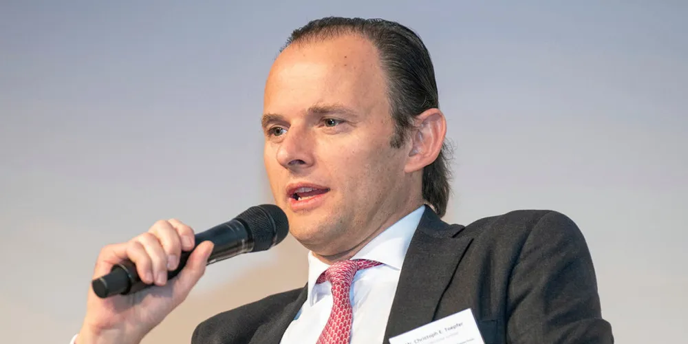 Christoph Toepfer leads Borealis Maritime, which has bought the Pearl Bidco PSV fleet.