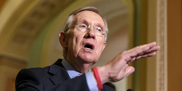 Senate Majority Leader Harry Reid