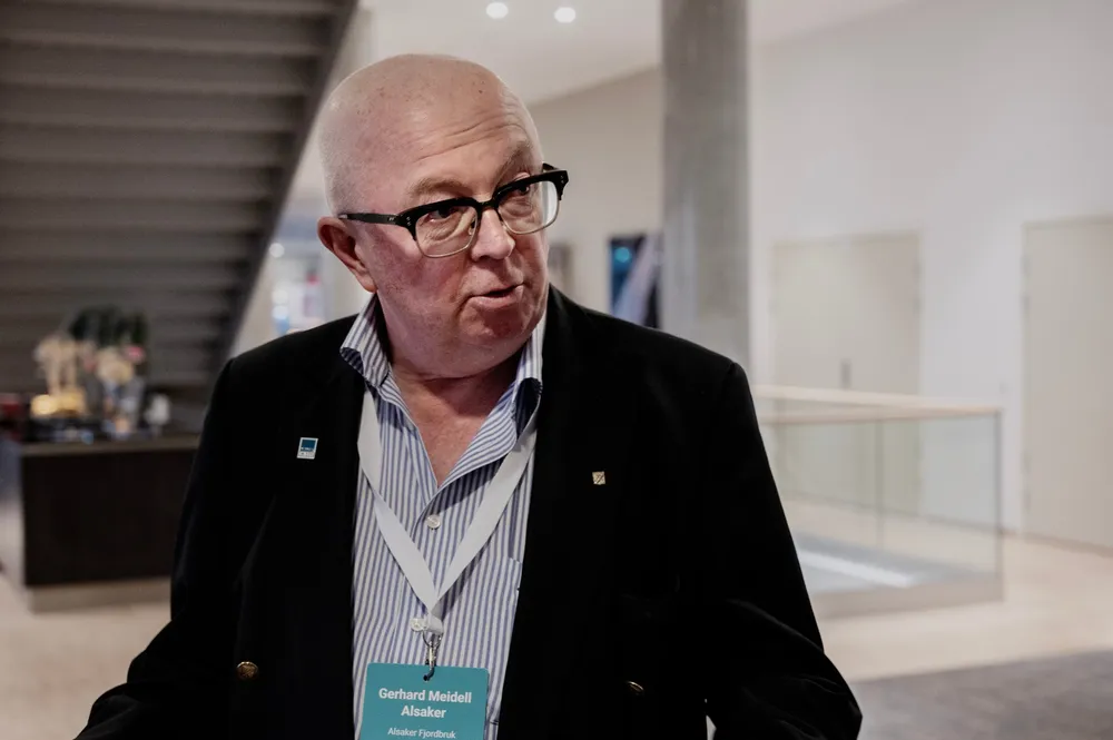 Gerhard Alsaker er grunnlegger og eneeier av Alsaker Fjordbruk.
