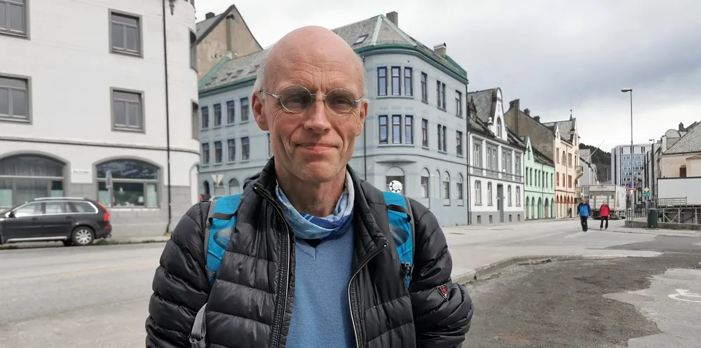 Havforsker Bjarte Bogstad fra Havforskningsinstituttet orienterte om hvordan det ser ut for torsk, hyse og sei under Råfisklagets årsmøte i dag.