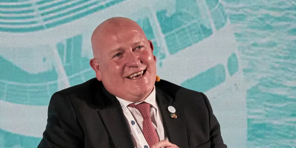 ITF general secretary Steve Cotton said the biggest challange the industry faces is achieving a just transition to decarbonisation.