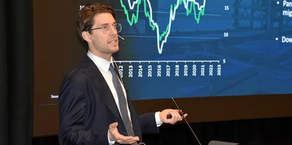 Bernhard Baardson heads dry bulk analysis for shipbroking group Fearnleys.