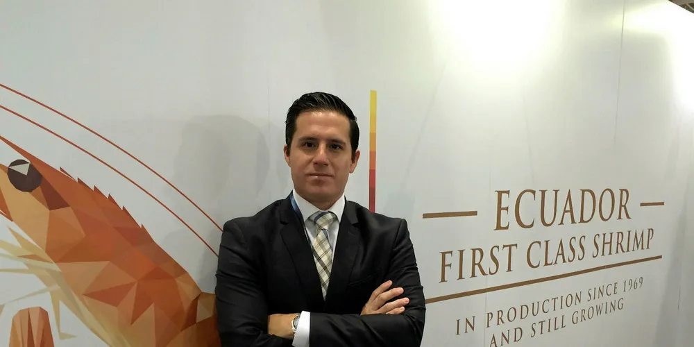 Jose Antonio Camposano, president of Ecuador's National Chamber of Aquaculture.