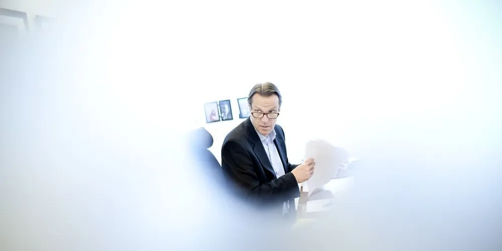 Jon Hindar, toppsjef i Cermaq, har nå fått nye eiere. Mitsubishi i Japan overar selskapet. Foto: Brian Cliff Olguin