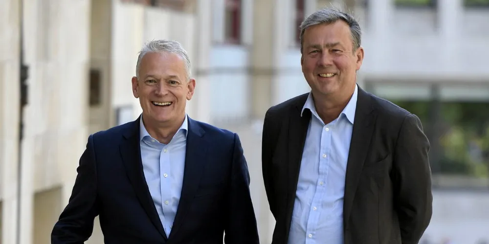 Paul Jennings (left) and Jeremy Grose will share the role of chief executive at the newly merged NorthStandard.