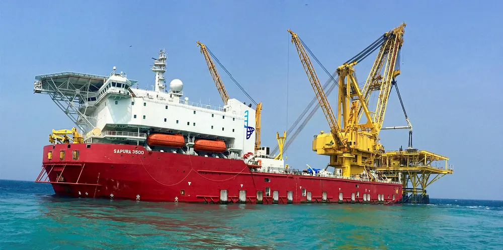 A Sapura vessel.