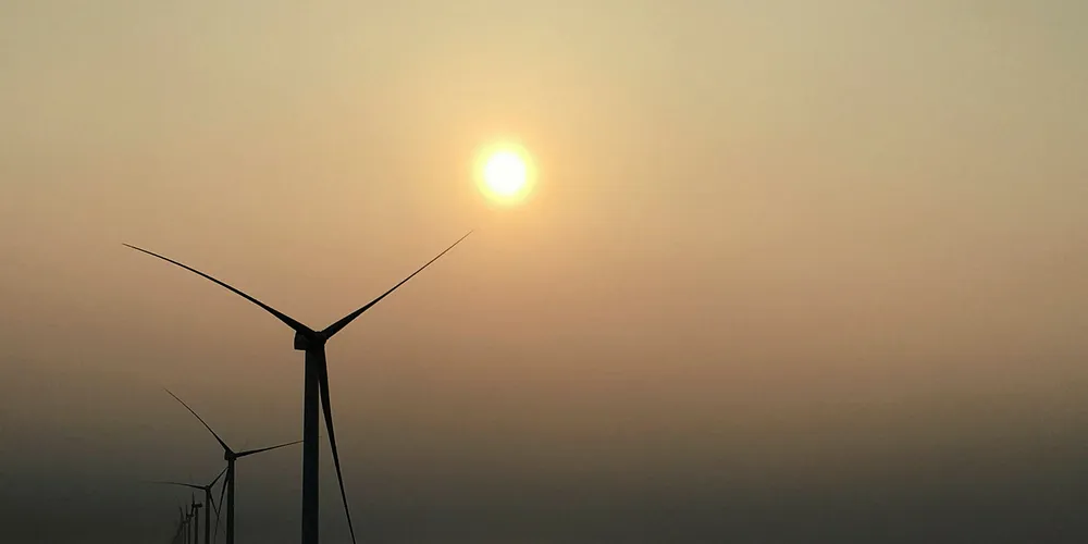 Turbines in Chinese waters.