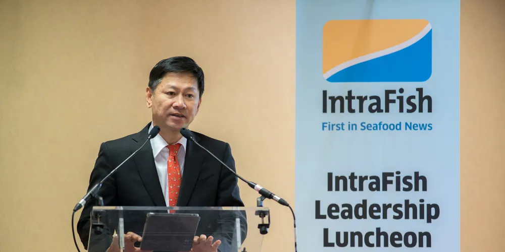 Rittirong Boonmechote, president of global shrimp business unit at Thai Union Group