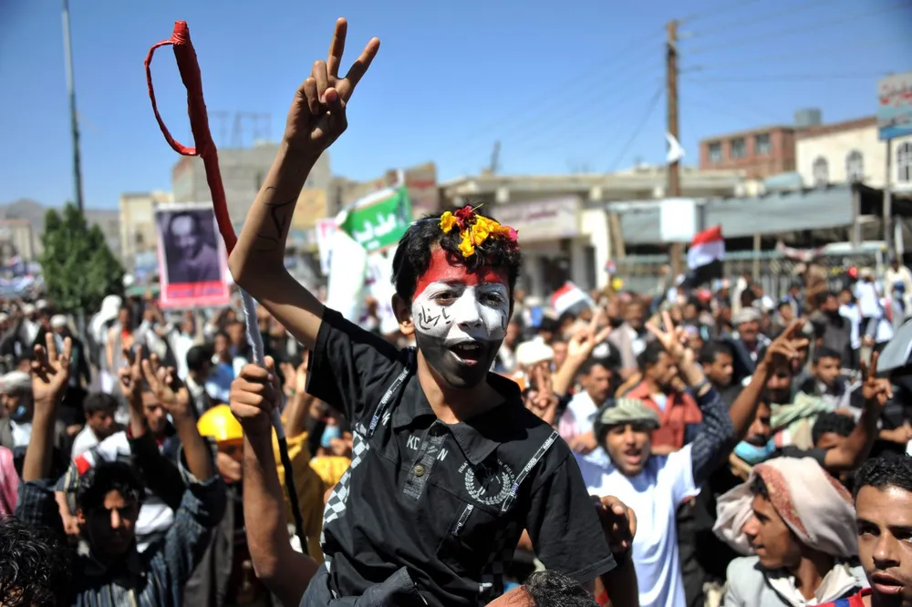Seeking regime change: Regular street protests seen in Yemen, while "subversive elements" are blamed for pipeline blasts