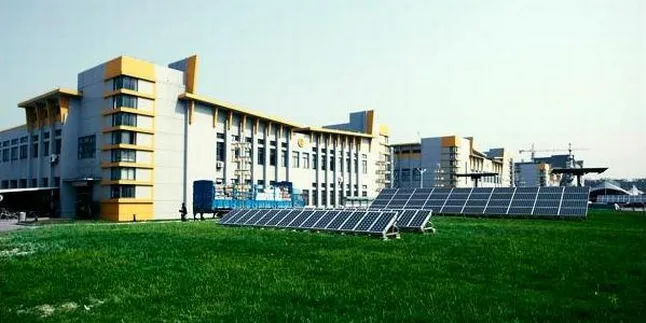 Hanwha SolarOne headquarters in China.