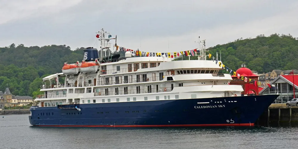 Australian Pacific Holdings is inviting offers for its 114-berth cruise ship Caledonian Sky.