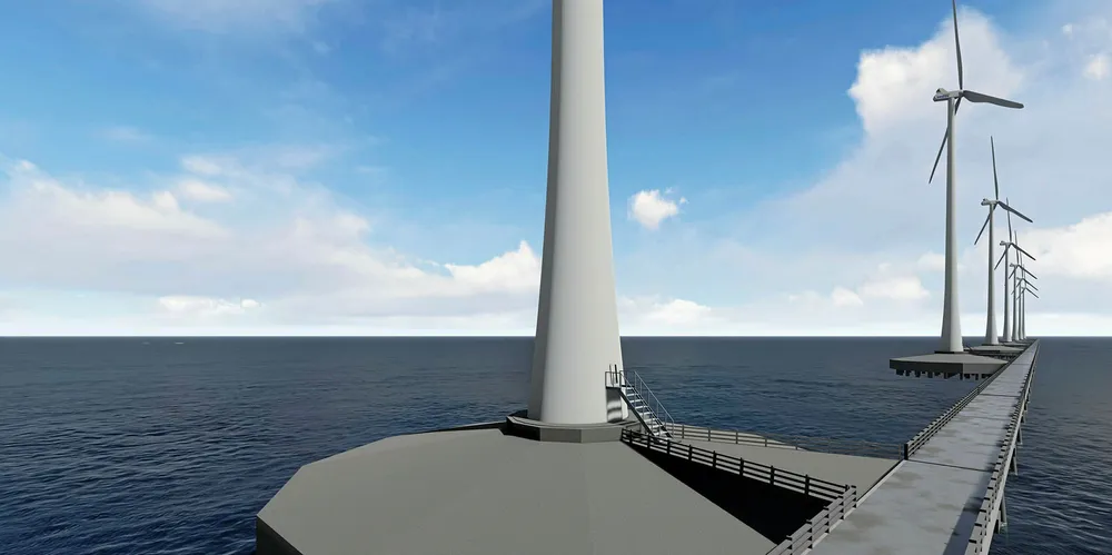 Visualisation of another (Dong Hai 1) intertidal project in Vietnam by Vestas