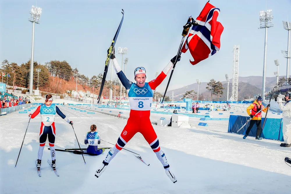 Marit Bjørgens triumf på 30 kilometer klassisk utgjorde ett av 14 norske OL-gull i Pyeongchang.