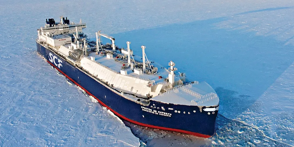 Sovcomflot's flagship Arc7 ice-class LNG carrier Christophe de Margerie has made a habit of making history on the Northern Sea Route.