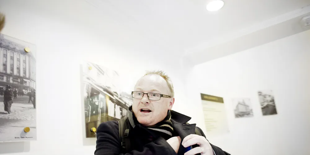 06.12 2013 Oslo FRP Per Sandberg . Sentralstyre i FRP der blant annet saken/boka til Per Sandberg skal diskuteres og om han har brutt partiets vedtekter. Foto Mikaela Berg