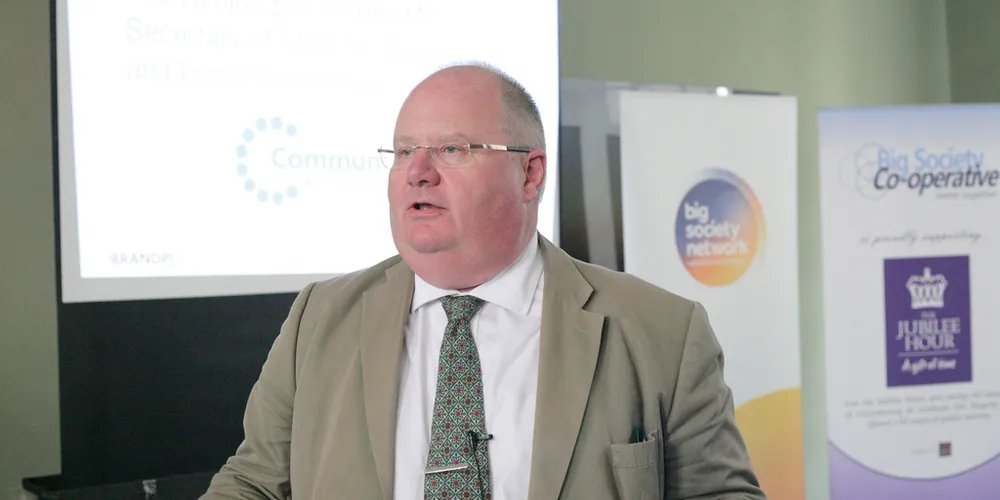 UK communities secretary Eric Pickles