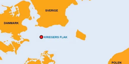 Vattenfall-avtale om levering fra Kriegers Flak