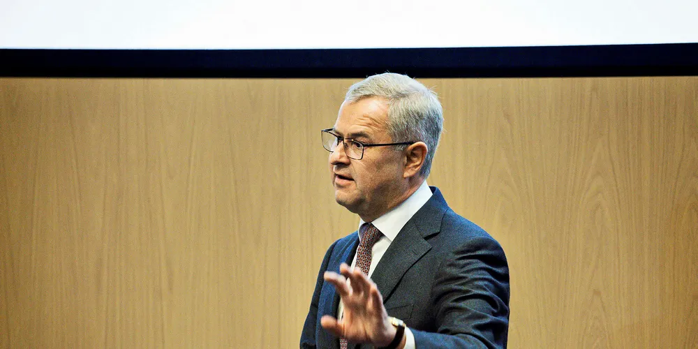 Soren Skou, Maersk chief executive