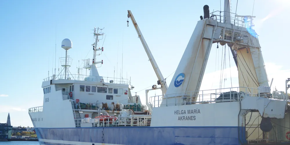 HB Grandi's fishing vessel Helga Maria in Reykjavik. Photo: IntraFish