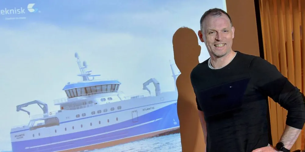 REDUSERER UTSLEPP: Kjell-Gunnar Hoddevik og Atlantic Longline AS er blant dei som har kontrahert nytt fartøy med hybridteknologi.Foto: Odd Kristian Dahle/Fiskebåt