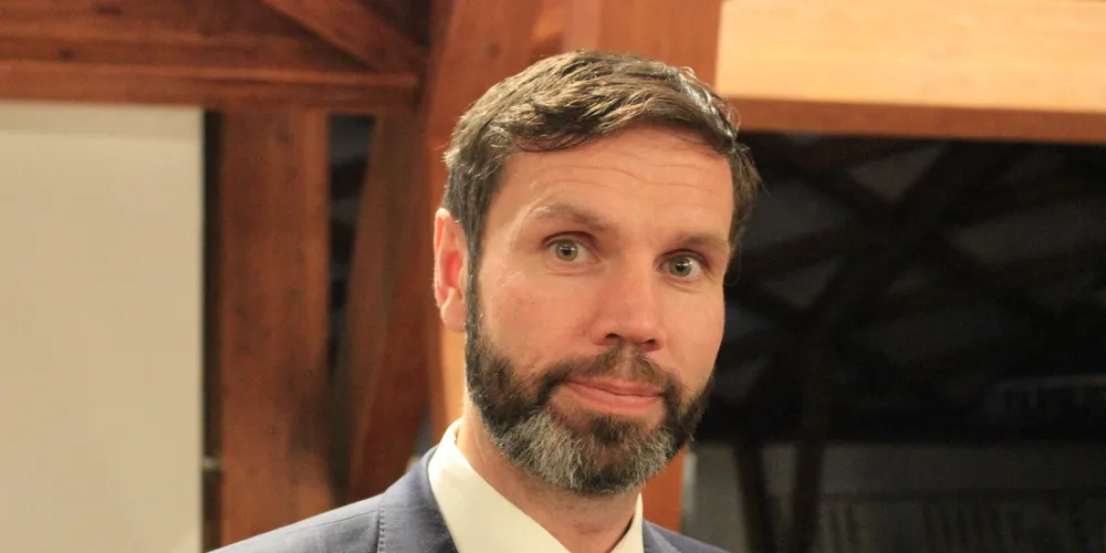 Knut Hallvard Lerøy, adm. dir. i salgsselskapet Hallvard Lerøy, vil ikke røpe hvor stor prispremie Aurora-laksen får i Japan. (Foto: Anders Furuset)