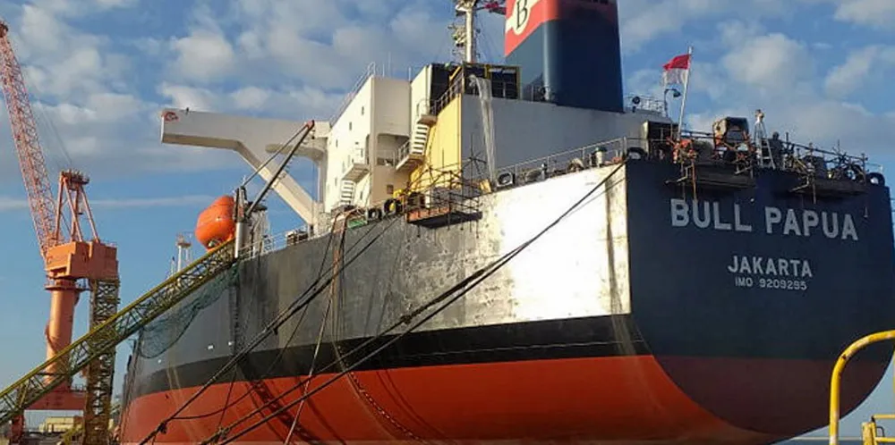 The aframax Bull Papua is reported sold for scrap at a firm price. The ship is listed in the fleet of Indonesia’s BULL.