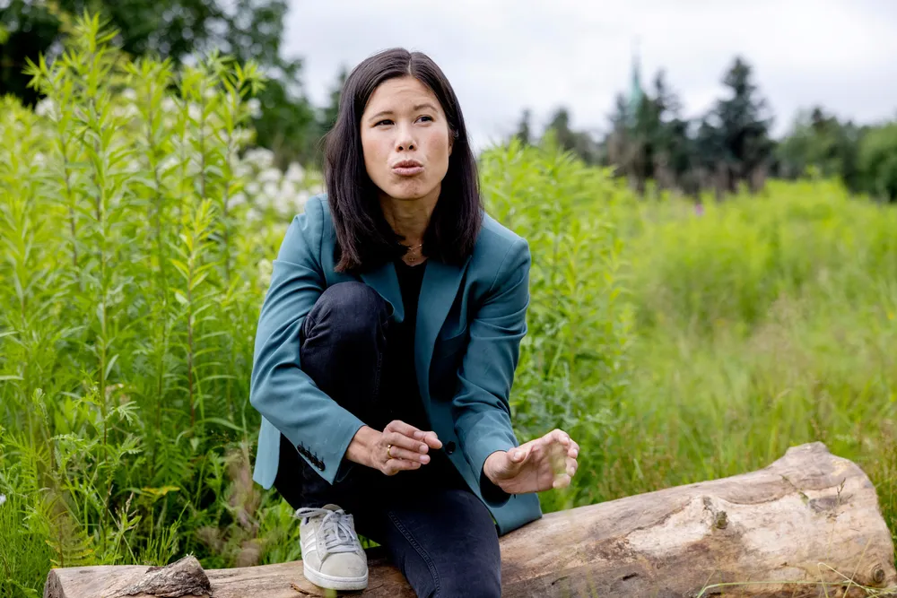 – Det finnes ikke noe som heter karbonnøytral olje, sier Lan Marie Berg (MDG).