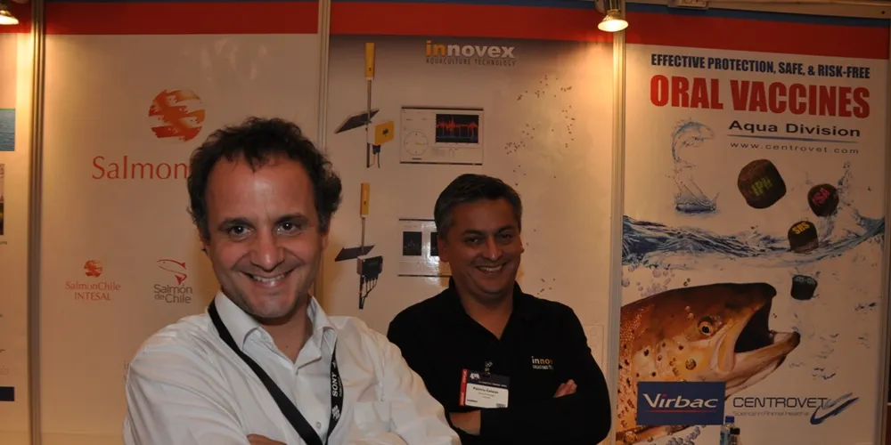 Innovex’ COO Gonzalo Santamarina (at left) and Managing Director Patricio Catalán.