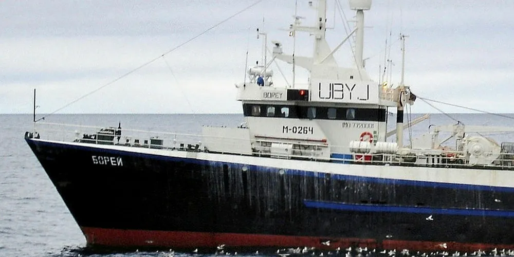 TATT: Den russiske tråleren «Borey» har norsk opprinnelse.