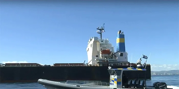 Capesize caught in Gibraltar cocaine sting