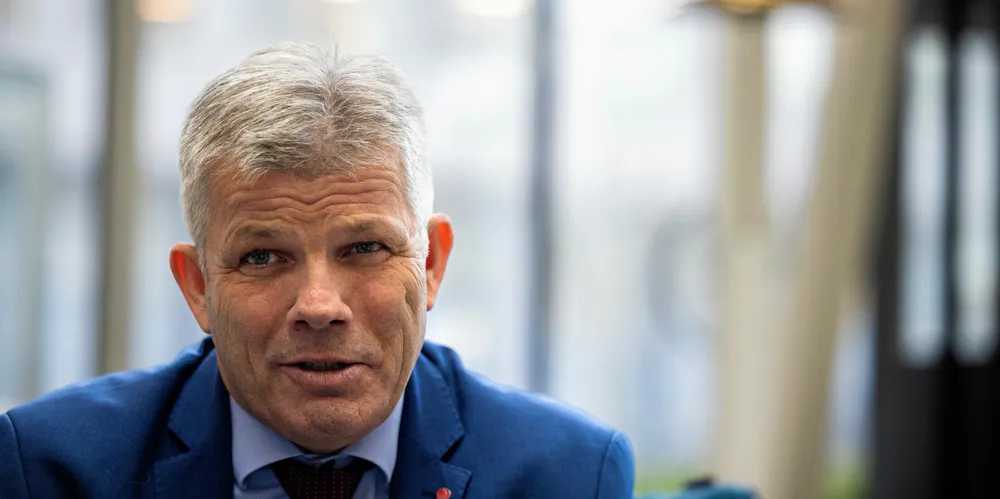 Bjørnar Skjæran. Wallenius Wilhelmsen skal flagge hjem til Norge noen skip.