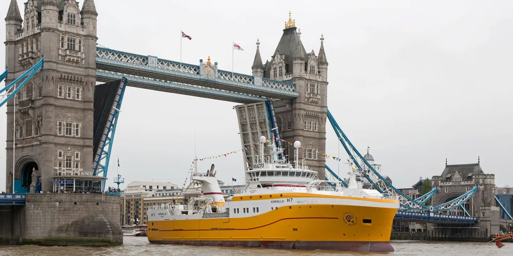 TILVEKST: Den britiske trålerflåten fikk i 2019 en ny tilvekst med «Kirkella», eid av UK Fisheries i Hull, som den islandske fiskegiganten Samherji og den nederlandske giganten Parlevliet van der Plas (P & P) eier 50/50 Joint Venture av. Denne vil også være en tilvekst i det britiske torskefiske i Barentshavet, der det har vært to trålere i aktivitet de siste to årene.