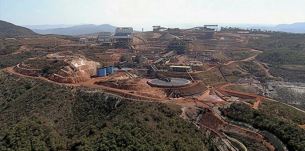 An Anglo American mining facility.