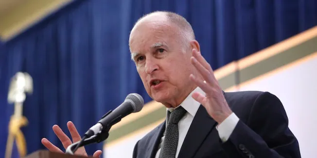 California Governor Jerry Brown