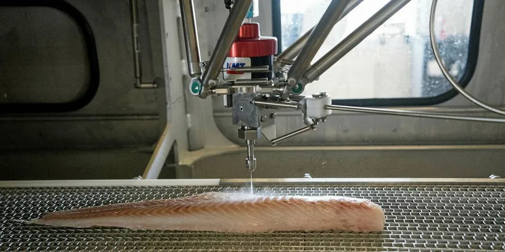 AUTOMATISERT: Automatisk filetskjærer fra Valka. Foto: Valka